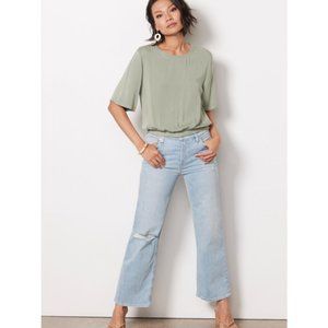 Cloth & Stone Short Sleeve Blouse